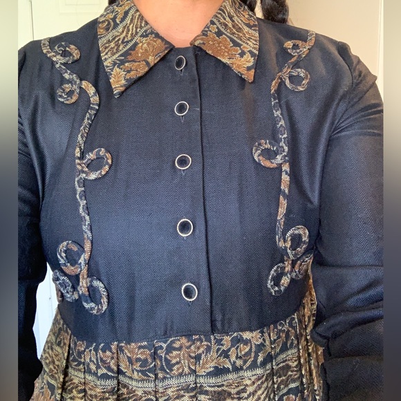 Vintage empire waist dress - Picture 4 of 5
